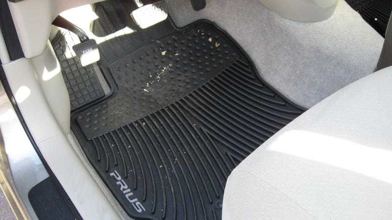 8. Worn Floor Mats
