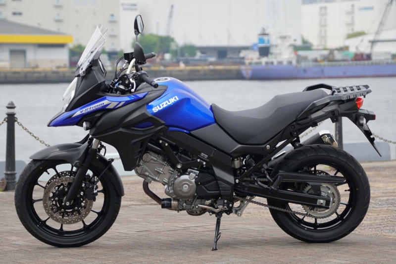 Vストローム650の車体
