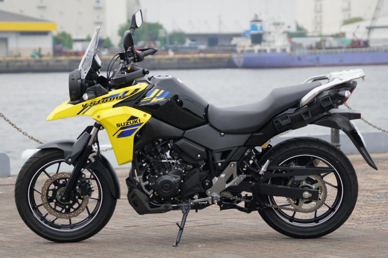 Vストローム250の車体
