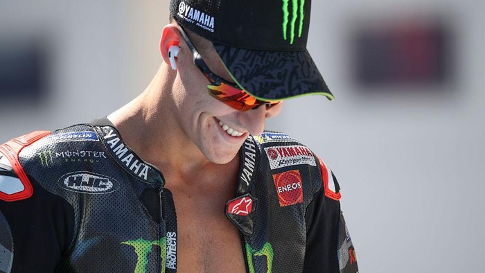 Array,Momen Quartararo Kaget Dilamar Penggemar MotoGP Mandalika 2025