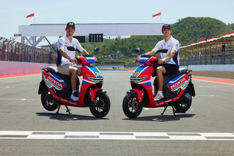 Array,Alasan Honda Bawa Motor Listrik Rakitan RI Buat Dipakai di Paddock MotoGP Mandalika