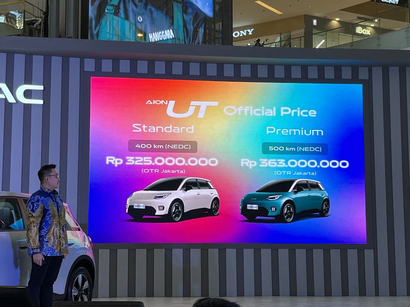 Array,Harga AION UT Resmi Diumumkan, Mulai Rp 325 Juta