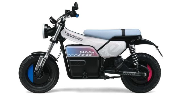 Array,Uniknya Motor Listrik Konsep Suzuki e-VanVan