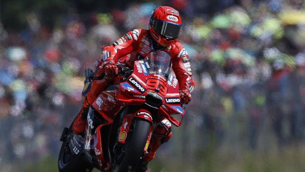 Array,Marquez Bisa Kunci Juara di 'Rumah' Rossi, Begini Hitung-hitungannya