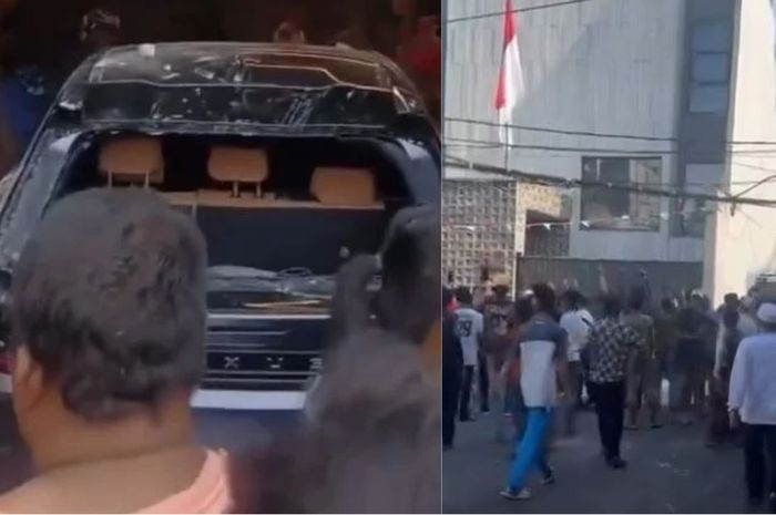 tesla model x, ford mustang fastback, Ahmad Sahroni, Rumah Ahmad Sahroni, Mobil Ahmad Sahroni, Ada Porsche sampai Tesla, Ini Deretan Mobil Ahmad Sahroni yang Hancur Diamuk Massa