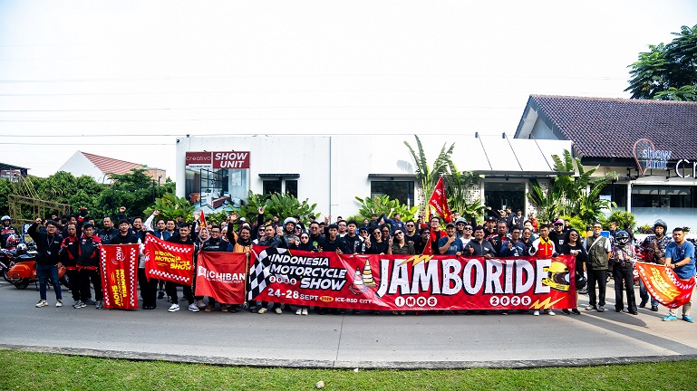 IMOS, IMOS 2025, IMOS Jamboride 2025, Harga Tiket IMOS 2025, Pameran Motor IMOS, IMOS Jamboride 2025 Pecah Meriah, Lebih Dari 250 Riders Tumplek Blek Jadi Satu