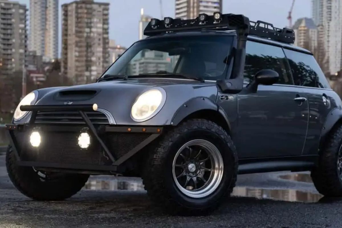 off-road, city car, Mini Cooper S, kaki-kaki, Modifikasi mobil, mobil modifikasi, MINI Cooper S, Modifikasi Mini Copper S, Keluar dari Habitat