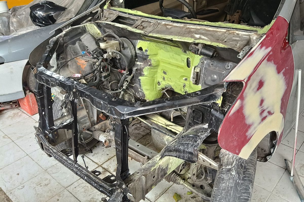 perbaikan bodi mobil, Bengkel Bodi Mitra Alumni, komponen copotan, sparepart inden, Perbaikan Bodi Mobil di Bogor: Pilih Bengkel Pabrikan atau Alternatif?