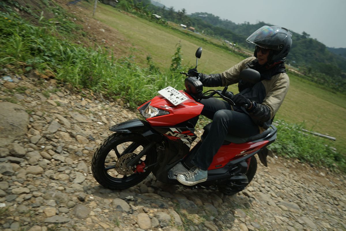 Test ride, Konsumsi BBM, Suzuki Nex Crossover, uji konsumsi bahan bakar, Nex Crossover, Hitung Konsumsi BBM Suzuki Nex Crossover, Tembus 46 Kpl