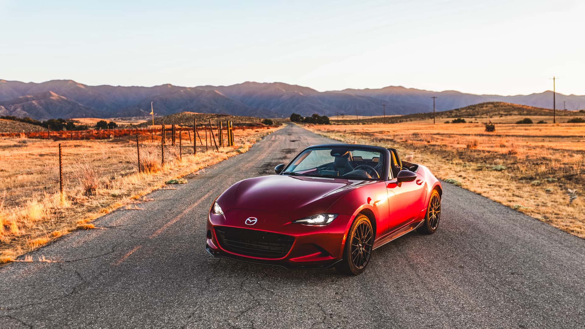 Perjalanan Jalan Raya Mazda Miata California