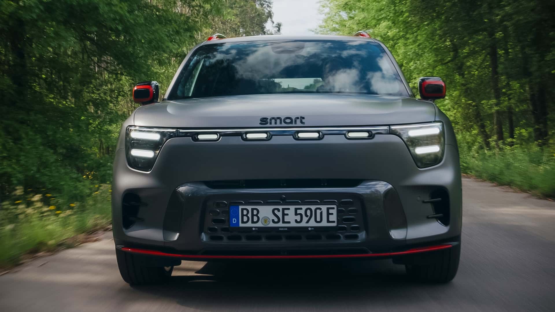 smart #5 2025, primera prueba