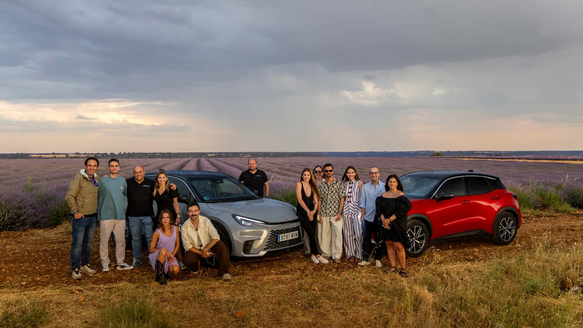 Motor1 Experience by Lexus, campos de lavanda
