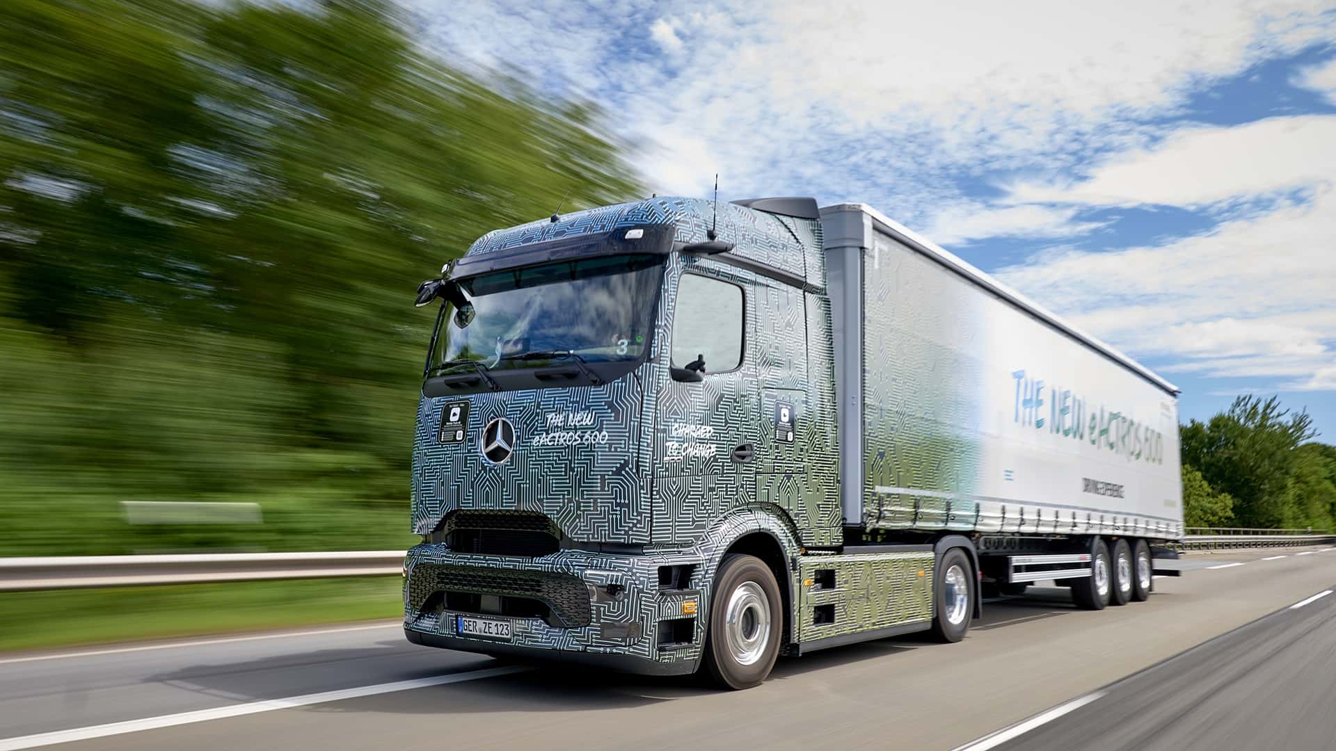 Expérience de conduite Mercedes-Benz aActros 600