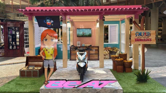 Honda BeAT edisi One Piece Nami & Usopp Honda BeAT edisi One Piece Nami & Usopp