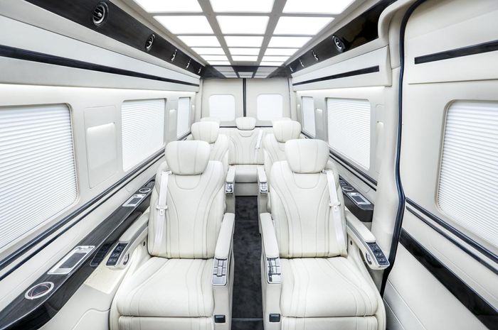 kabin mobil, modifikasi kabin, modifikasi interior, Mercedes-Benz Sprinter, BAV Luxury Auto Design, BAV Luncurkan Desain Kabin Baru, Mercedes-Benz Sprinter Tampil Bak Jet Pribadi