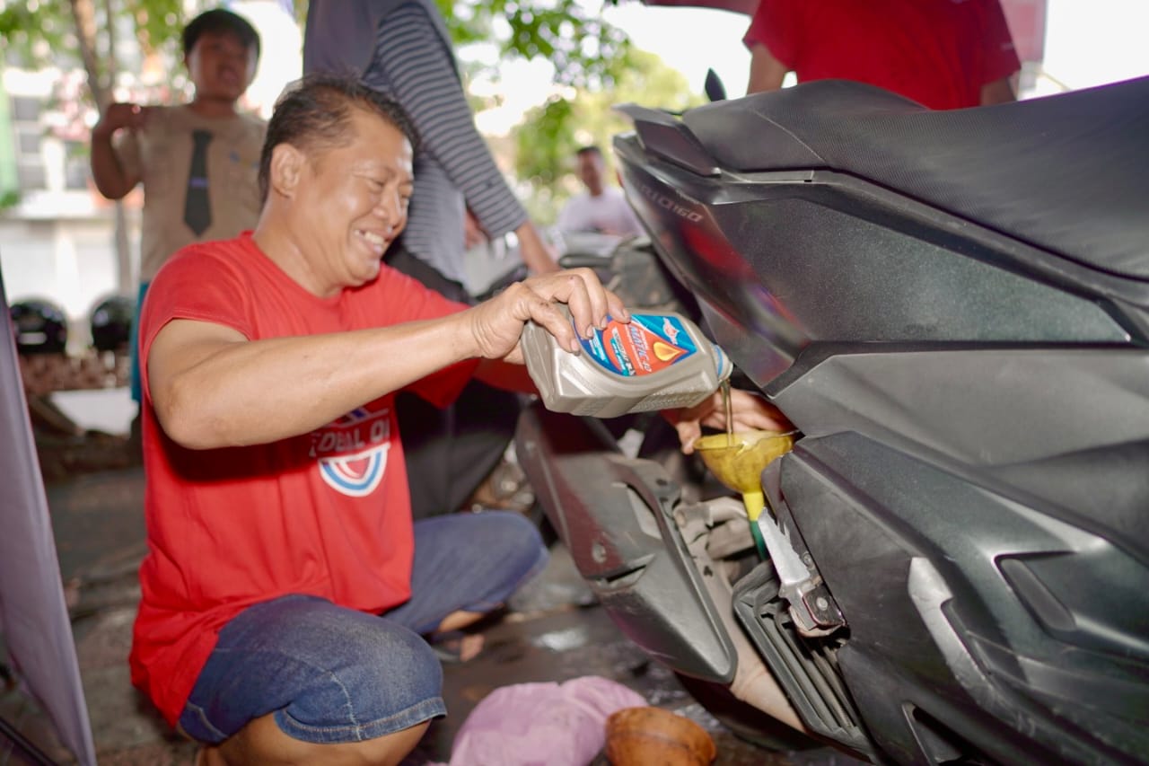 federal oil, motor matik, pulsa gratis, Bagi-bagi pulsa, Bagi-bagi Pulsa Gratis Dari Federal Oil Catat Respon Positif, Program Diperpanjang