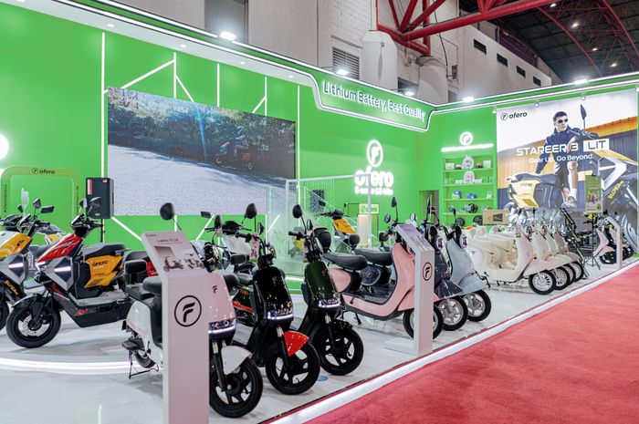 sepeda listrik, motor listrik, Ofero, jakarta fair 2025, Cocok untuk Ibu Aktif, Ofero Bawa Kendaraan Listrik Rp 3-4 Jutaan di Jakarta Fair 2025