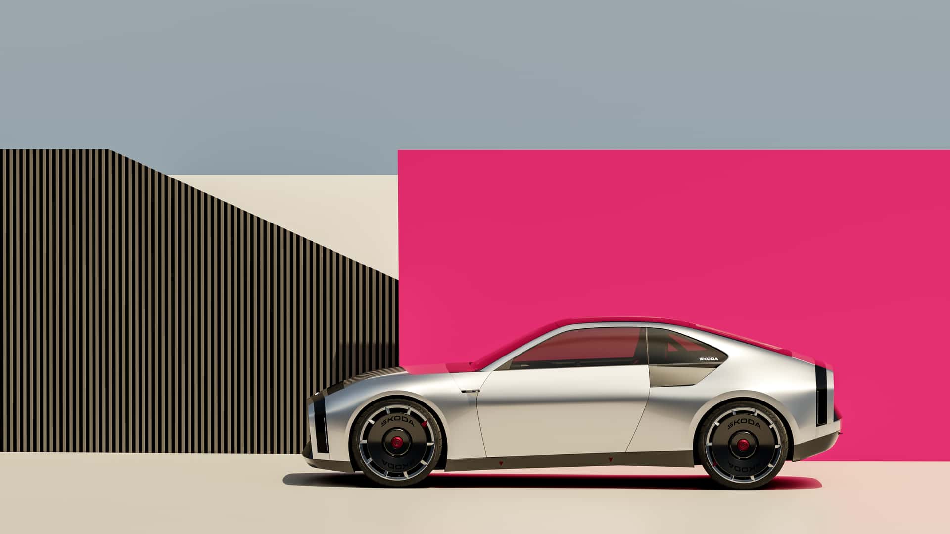 Skoda 110 R concept official rendering