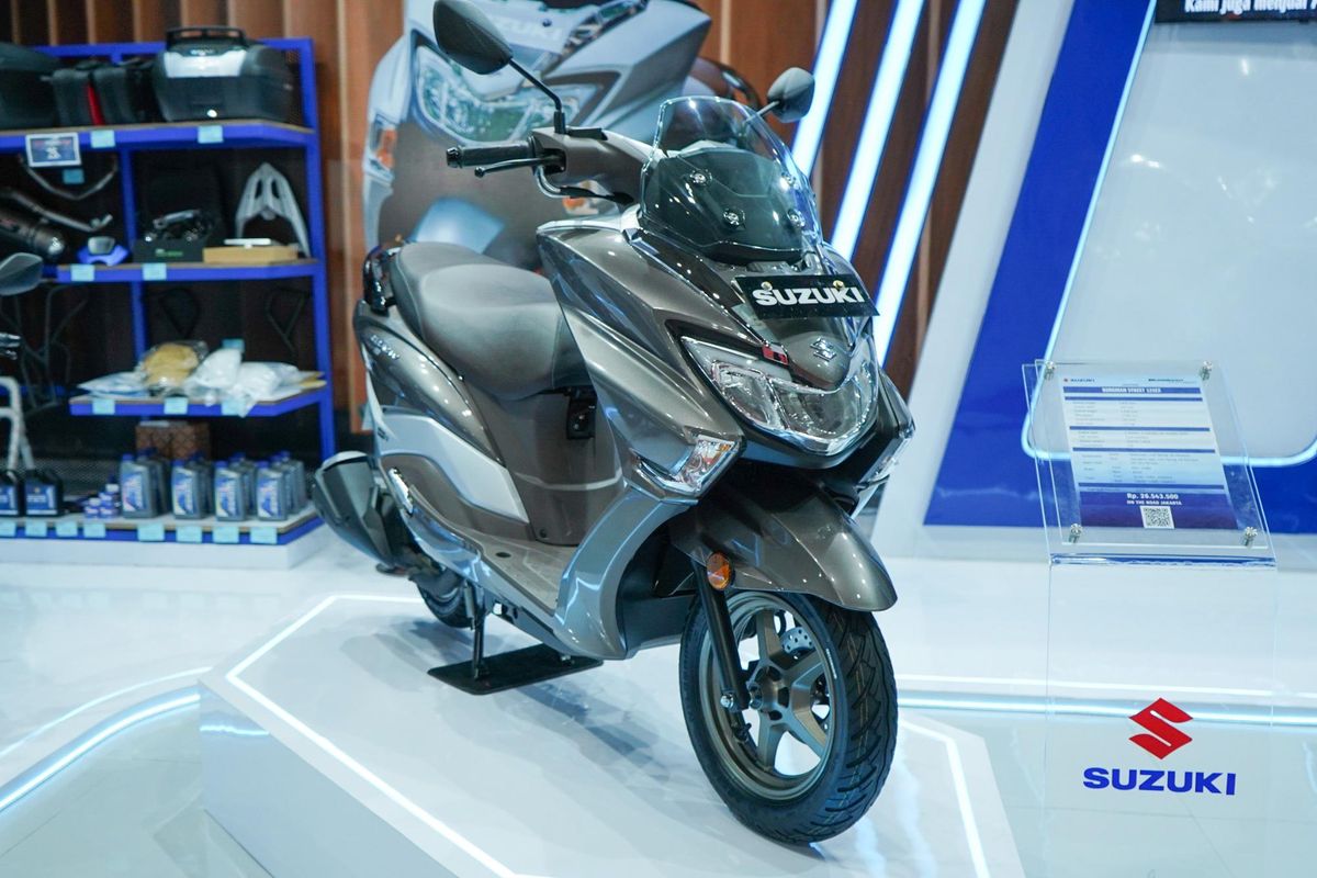 motor baru, Suzuki, Suzuki Burgman Street 125EX, Burgman Street 125EX, Penjualan Motor Suzuki 2025 Diklaim Naik 10 Persen