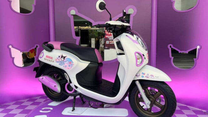 Honda Scoopy x Kuromi