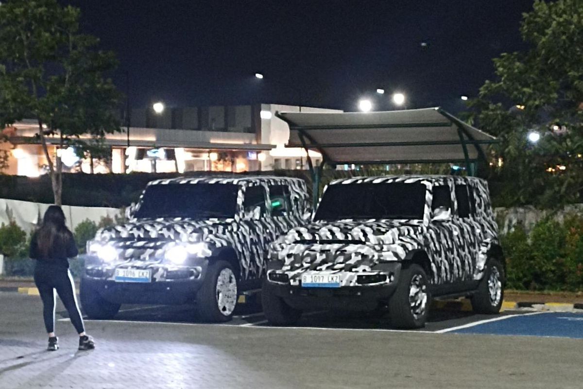 mobil baru, mobil listrik baru, iCar V23, spesifikasi iCar V23, Spesifikasi iCar V23 yang Tertangkap Kamera di PIK, Jarak Tempuh 500 Km