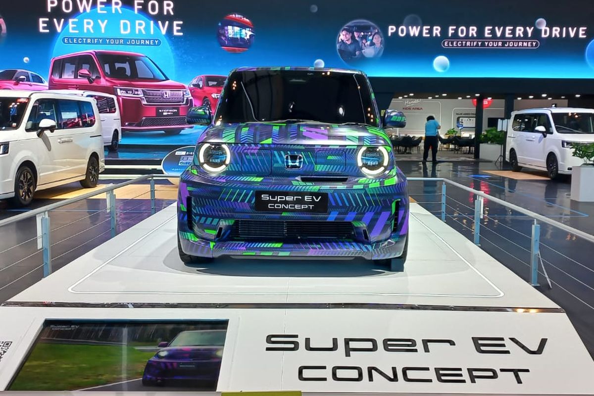 Honda, mobil listrik, mobil konsep, Honda Prospect Motor (HPM), Honda e, mobil listrik konsep, Honda Super EV Concept, Pertama Kali Hadir di Asia, Honda Super EV Concept Tebar Pesona