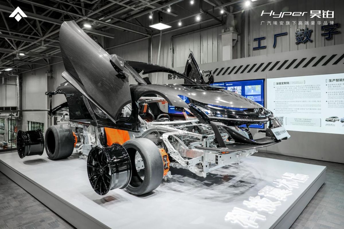 GAC Aion, mobil listrik, teknologi canggih, produksi 400.000, Teknologi Canggih di Pabrik GAC Aion di Guangzhou, China