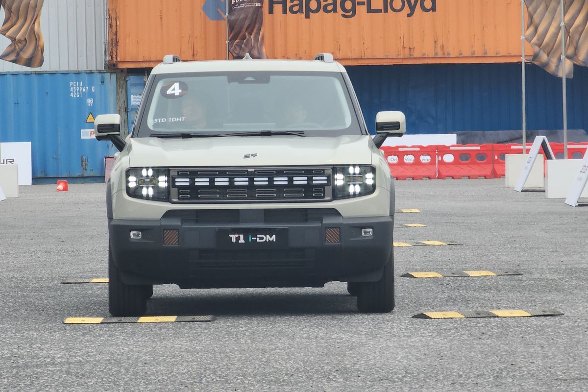 Jetour, Jetour T1, model baru, test drive, Jetour Motor Indonesia, Siap Masuk Indonesia, Begini Impresi Awal Coba Jetour T1 di Shanghai