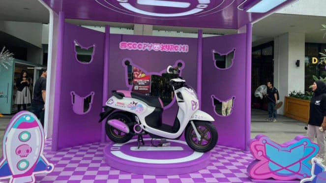 Honda Scoopy x Kuromi Honda Scoopy x Kuromi
