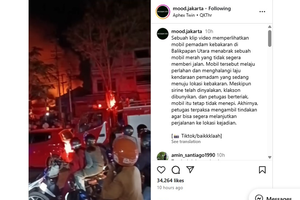 pemadam kebakaran, damkar, mobil damkar, Damkar, UU LLAJ, truk damkar, sirene, Pentingnya Waspada Suara Sirene Saat Berkendara