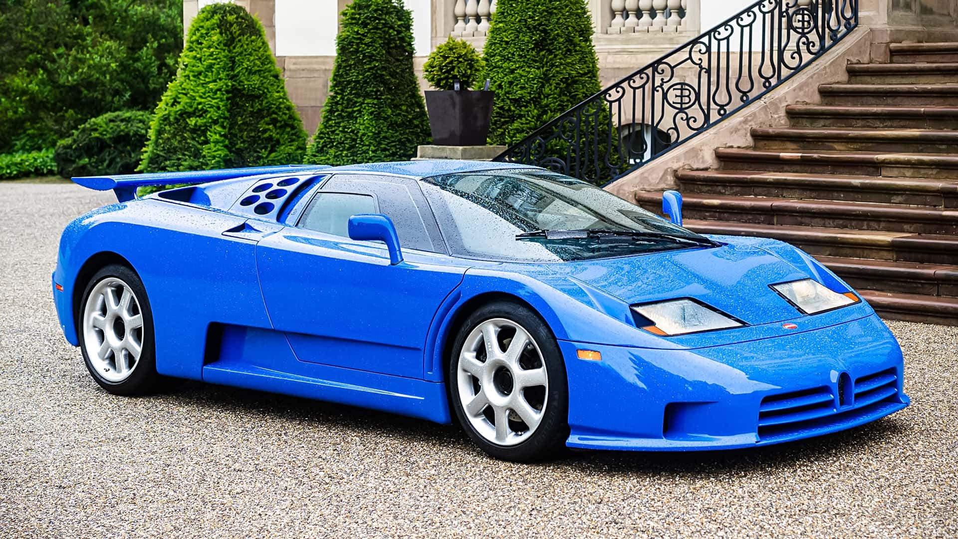 Bugatti EB110 America authentification histoire