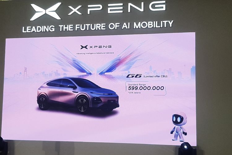 Xpeng, Xpeng G6, Xpeng X9, otomotif, XPeng Indonesia, Harga Resmi Xpeng G6 dan X9 di Indonesia, mulai Rp 599 Juta