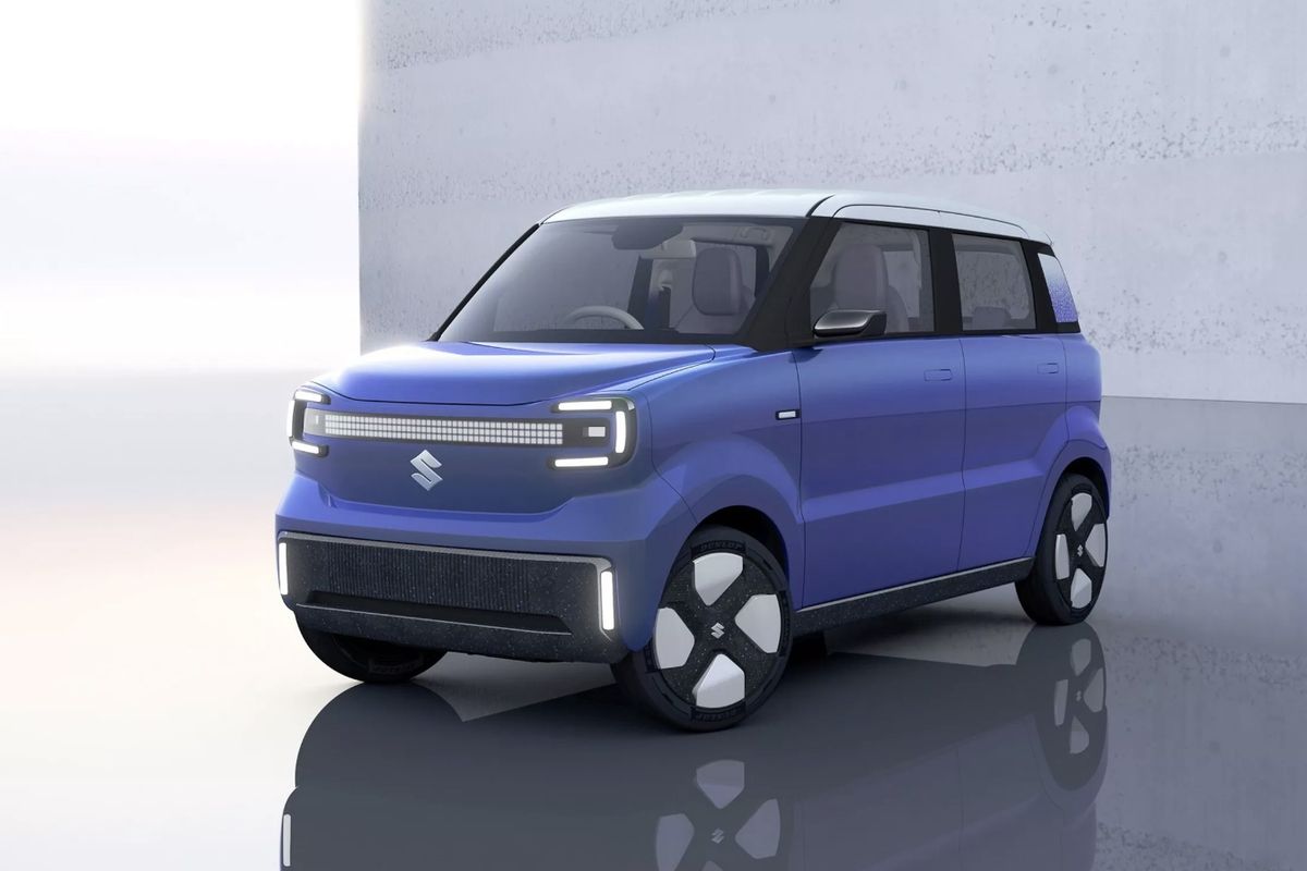 mobil listrik, Suzuki, Mobil listrik mungil, Suzuki e-Sky concept, Suzuki Vision e-Sky: Mobil Listrik Mini di Japan Mobility Show 2025