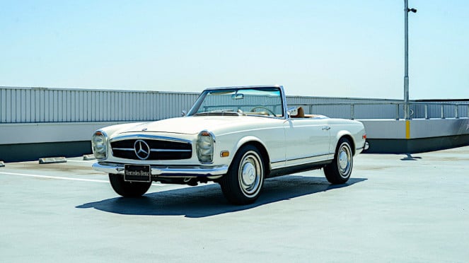 VIVA Otomotif: Mobil klasik Mercedes-Benz 280 SL VIVA Otomotif: Mobil klasik Mercedes-Benz 280 SL