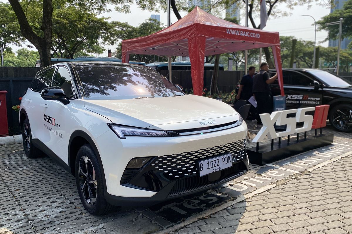BAIC, BAIC X55, mobil china, BAIC X55-II, Beda Rp 50 Jutaan, Simak Perbedaan BAIC X55 II Tipe Lite dan Prime