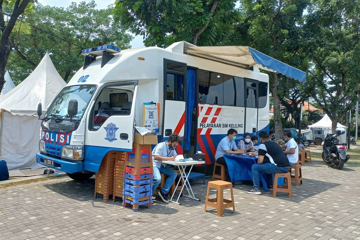 SIM keliling, perpanjang SIM, Jadwal SIM Keliling, SIM Keliling Jakarta, Jadwal dan Lokasi SIM Keliling di Jakarta Hari Ini, Hanya Ada di 2 Tempat