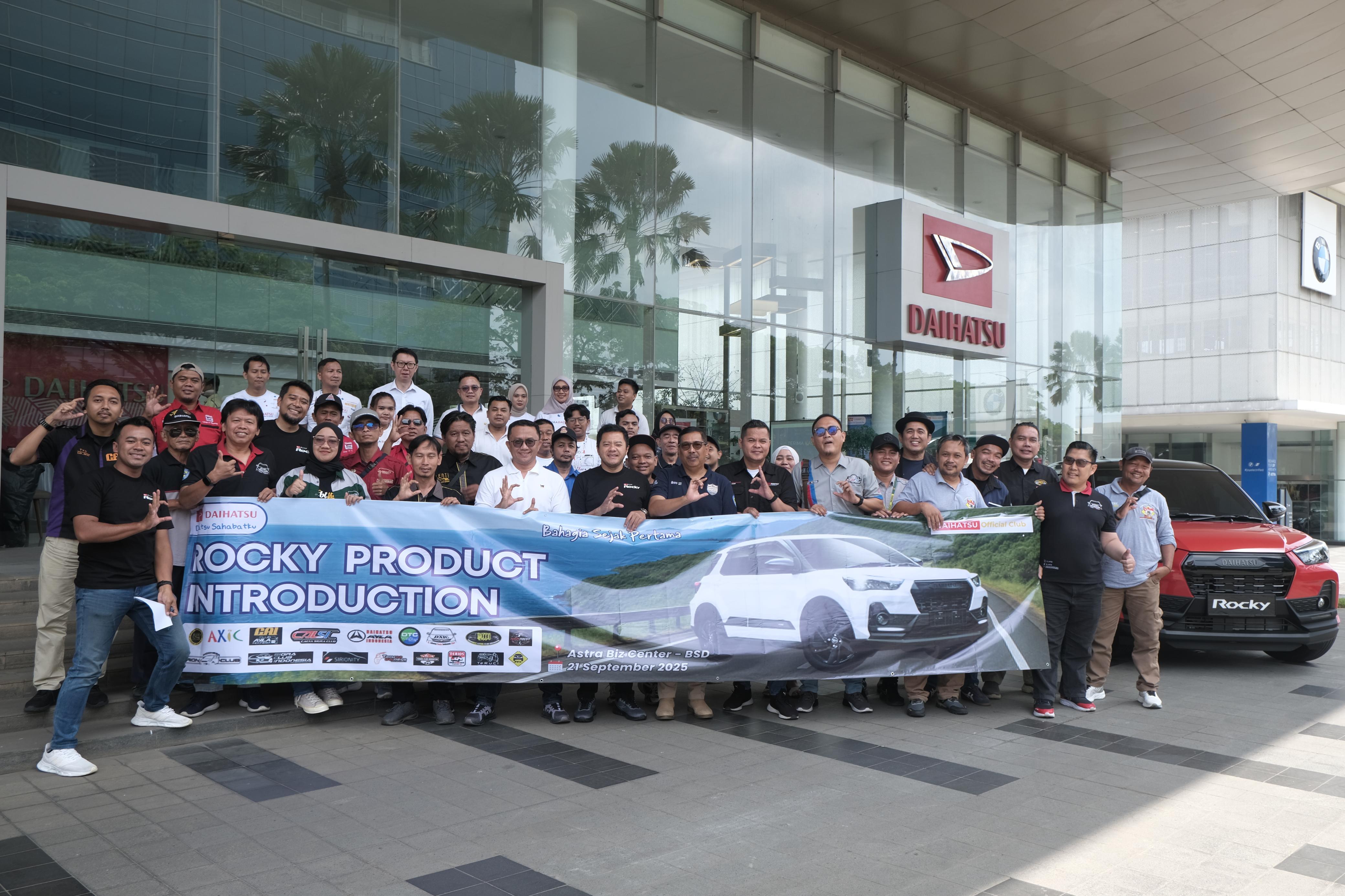 mobil baru, komunitas mobil, komunitas daihatsu, Daihatsu Rocky Hybrid, Adakan Ajang Silaturahmi, Komunitas Daihatsu Eksplor Detil Rocky Hybrid