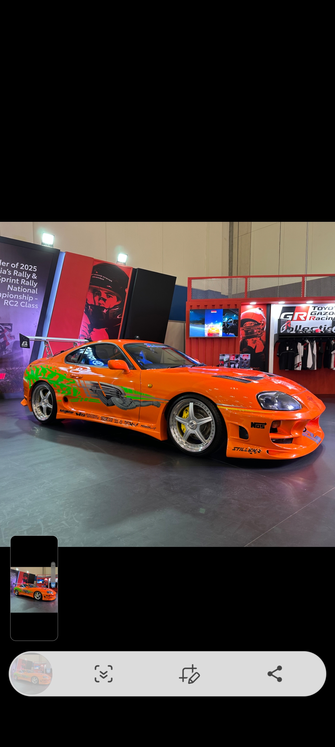 toyota supra, Toyota Astra Motor (TAM), IMX 2025, Toyota Bawa Supra Mk4 Bergaya Fast and Furious ke IMX 2025, Ini Tampilannya