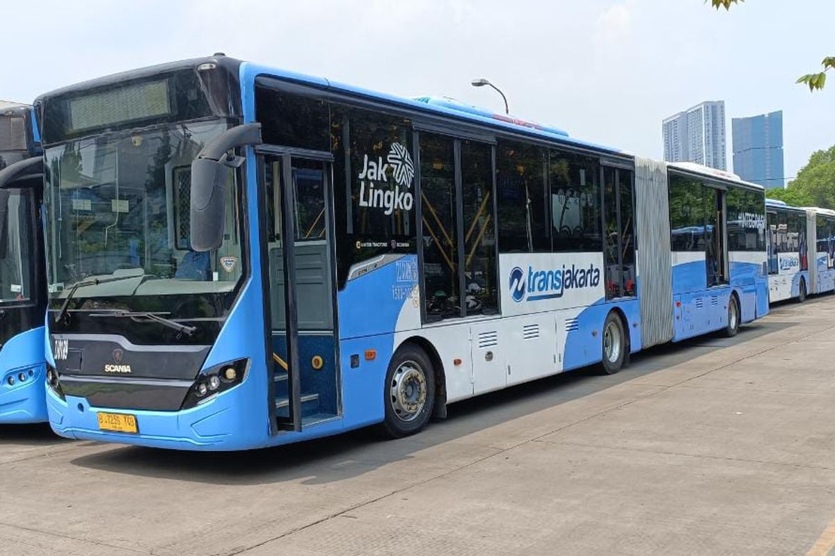transjakarta, Bus Rapid Transit, angkutan umum, aksi massa, mikrotrans, Imbas Aksi Massa, Cek Angkutan Umum yang Non-Aktif Hari Ini