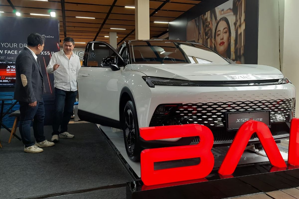 BAIC, suv china, BAIC X-55 II, BAIC X 55 II Facelift, BAIC X55-II Resmi Meluncur di Bandung, Harga mulai Rp 384 Juta