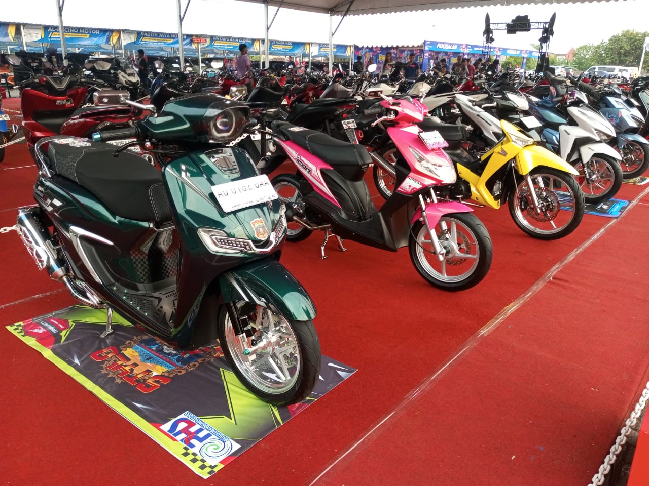 motor custom, kontes modifikasi, motor modifikasi, astra motor jateng, Honda Modif Contest (HMC) 2025, HMC 2025, Jadi Inspirasi Modifikasi, Ratusan Motor Custom Padati HMC 2025 Solo Series
