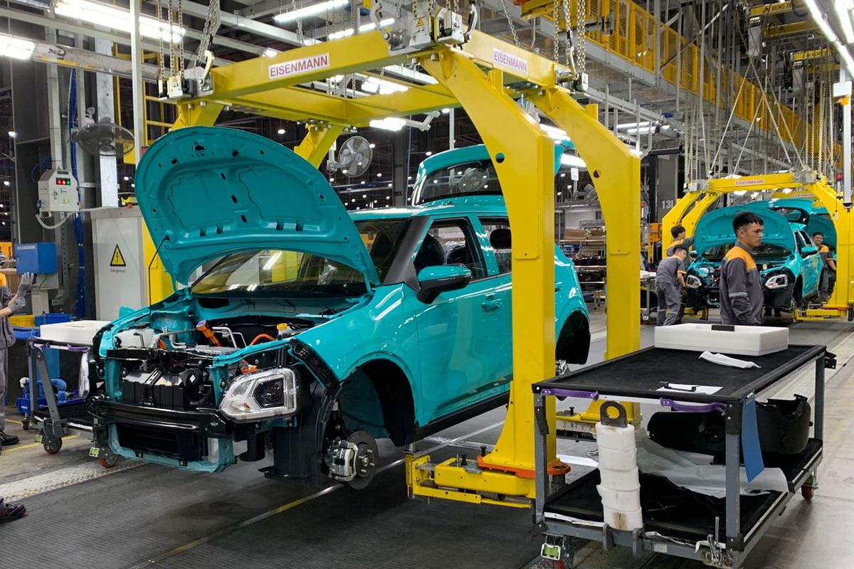mobil listrik, kendaraan listrik, VinFast, pabrik mobil listrik, VinFast Automobile Indonesia, Pabrik VinFast di Subang Siapkan Kolaborasi Komponen Lokal