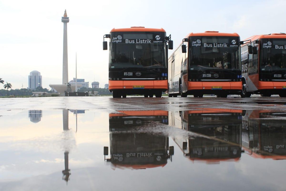 Bus listrik, bus listrik, KNKT, keamanan bus, keamanan bus listrik, kelistrikan bus listrik, KNKT Sebut Kondisi Bus Listrik Sudah Semakin Baik
