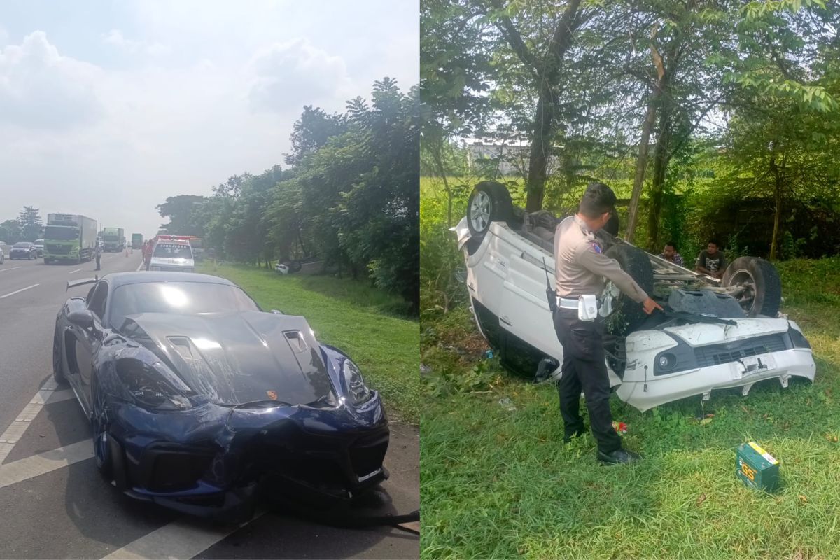 jalan tol, supercar, kecepatan di tol, batas kecepatan aman di tol, porsche kecelakaan, Belajar dari Kecelakaan Porsche, Ingat Batas Kecepatan di Jalan Tol