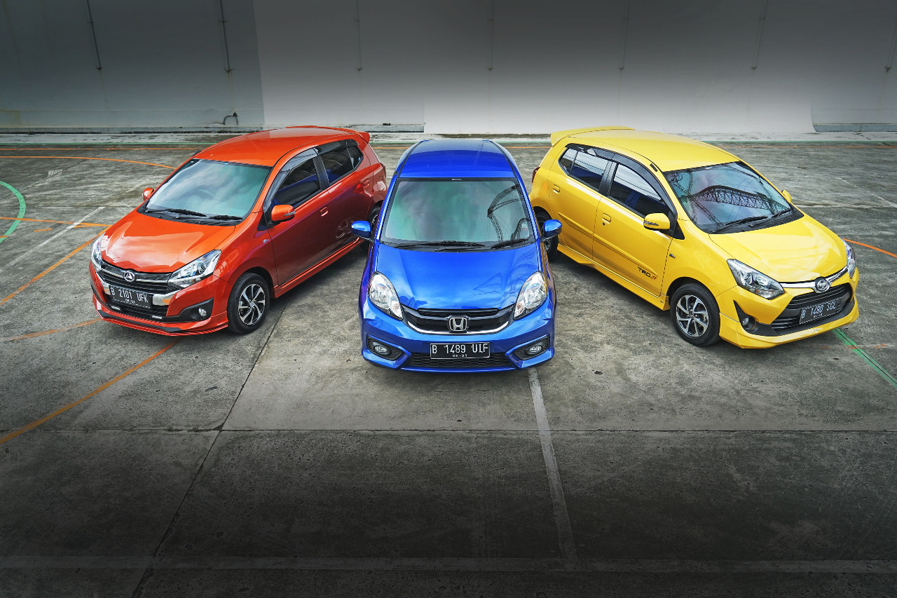 honda brio, toyota agya, lcgc, daihatsu ayla, mobil bekas, LCGC Bekas, Adu Nyaman Agya, Brio Satya dan Ayla Sebelum Beli Unit Bekasnya, Ini Hasilnya
