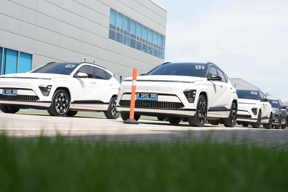 Hyundai, Kona EV, HLI Green Power, baterai mobil listrik, baterai mobil, Produksi Baterai Lokal di Pabrik Hyundai Capai 120.000 Sel Sehari