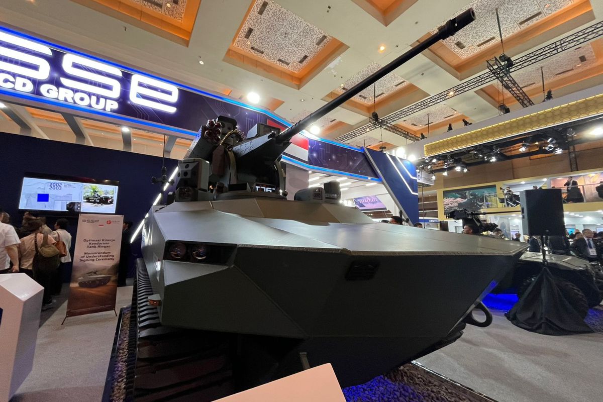 Tank, kendaraan tempur, tank, Indo Defence 2025, indo defence, tank hybrid, Kendaraan Tempur Tank Hybrid Tampil di Indo Defence 2025