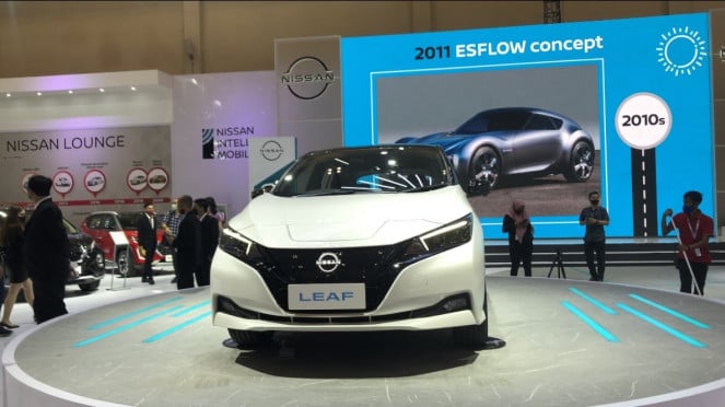 All New Nissan Leaf di pameran GIIAS 2022 All New Nissan Leaf di pameran GIIAS 2022