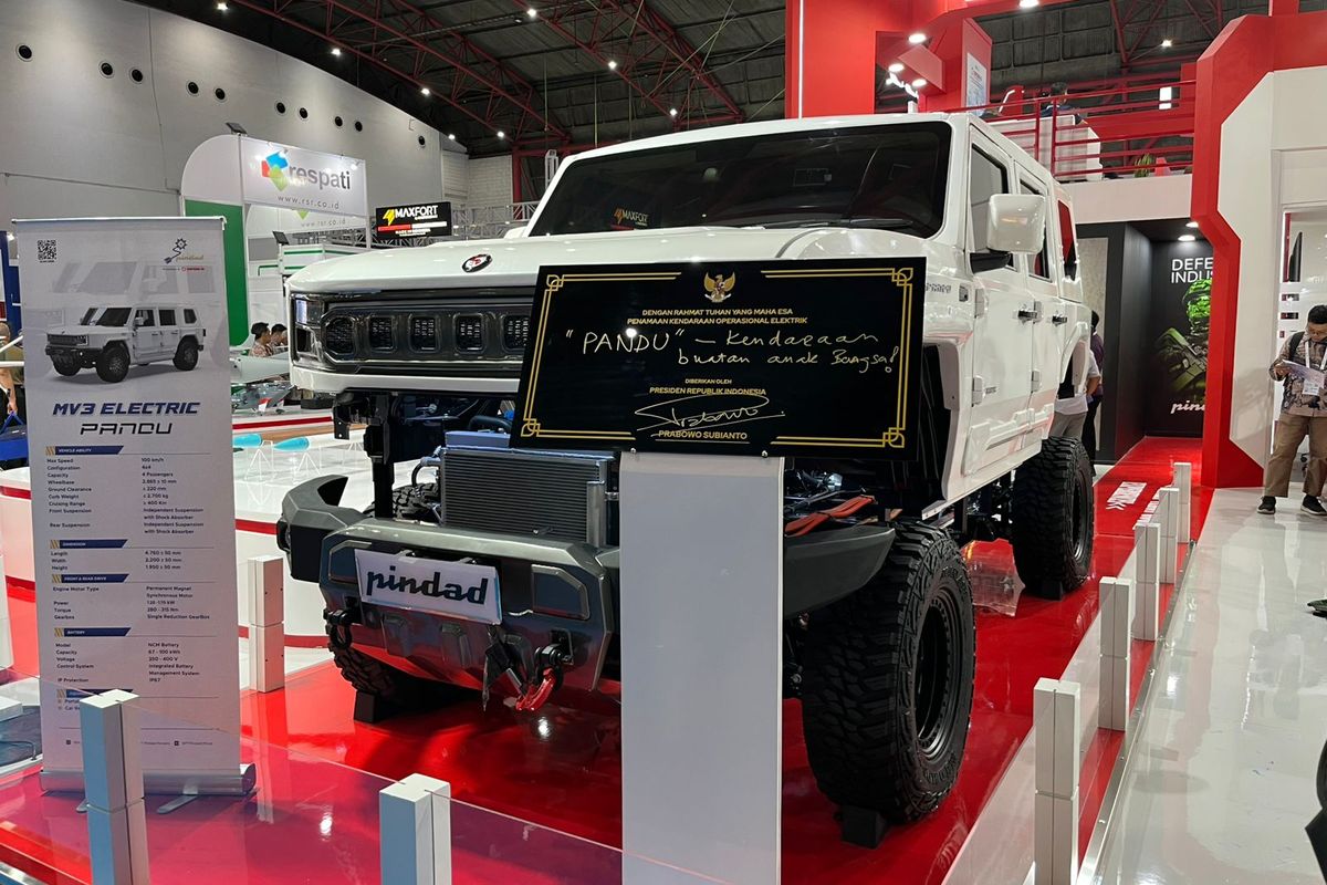 Pindad, MV3-EV Pandu, Pandu TEF, kendaraan listrik, mobil listrik, otomotif, baterai mobil, Alasan Pindad Pilih Baterai Berbasis Nikel untuk MV3-EV Pandu