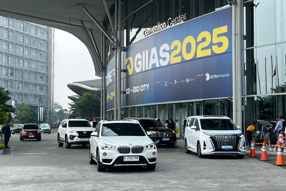 parkir, lokasi parkir, Parkir, Lokasi parkir, GIIAS 2025, parkir mobil, tempat parkir, Cek Lokasi Parkir GIIAS 2025 saat Hari Terakhir Pameran